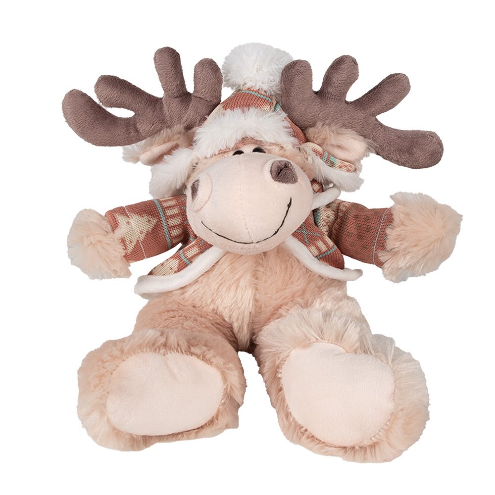Cuddly toy Reindeer Brown 21x22x22 cm