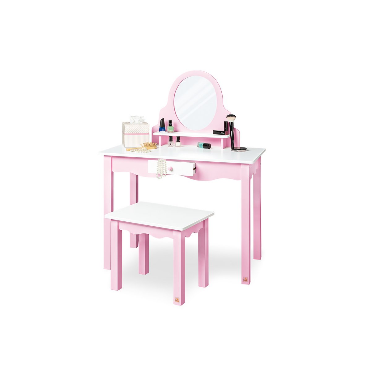Children´s dressing table 'Jasmin', incl. stool